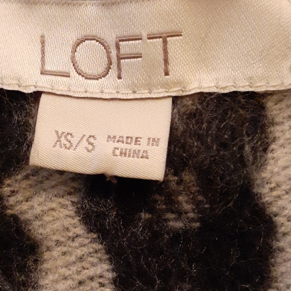 NWOT Loft Oversized Vest XS/S - Picture 4 of 5